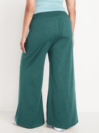 Pantalón Talle Alto con Cintura Elástica