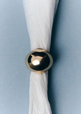 Anillo Metálico con Volumen