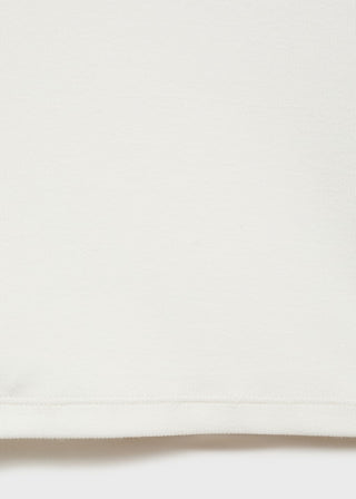 Camiseta Asimétrica con Ribete en Contraste