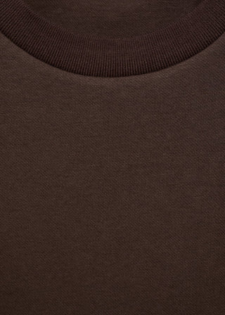 Camiseta Cuello Redondo de Algodón