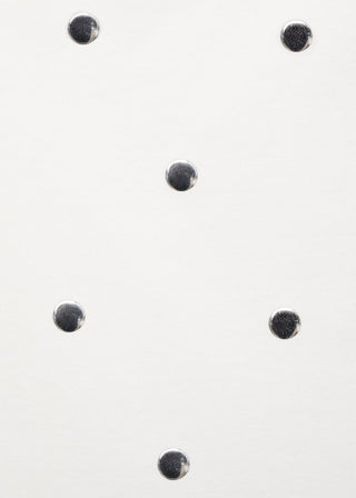 Blusa con Tachuelas de Algodón