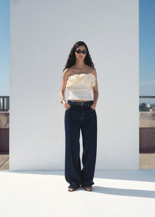 Blusa con Escote Palabra de Honor