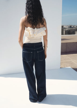 Blusa con Escote Palabra de Honor