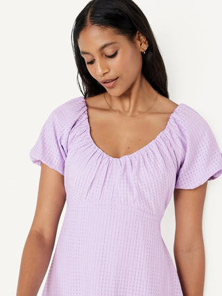 Vestido Morado con promoción de 20% off en Old Navy.