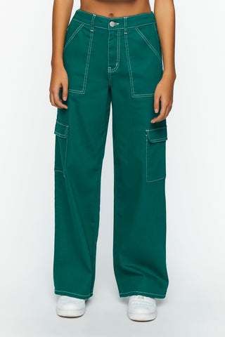 Pantalones Cargo con Bolsillos