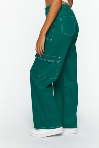 Pantalones Cargo con Bolsillos