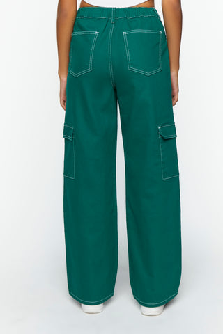 Pantalones Cargo con Bolsillos