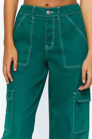 Pantalones Cargo con Bolsillos