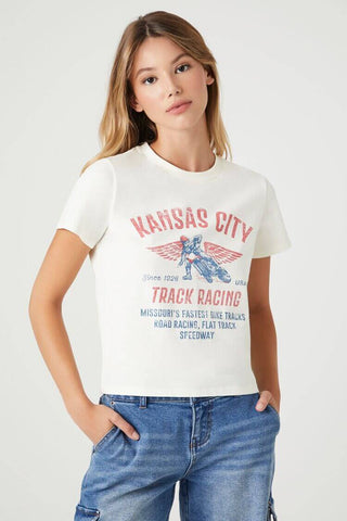 Camiseta con Gráfico "Kansas City"