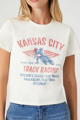 Camiseta con Gráfico "Kansas City"