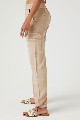 Pantalones Cargo con Cintura Elástica