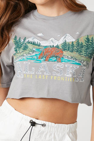 Camiseta Corta con Gráfico Alaska