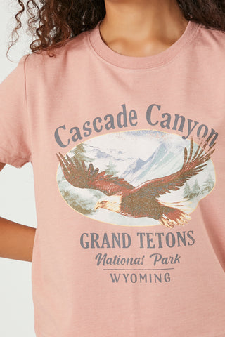 Camiseta con Gráfico Cascade Canyon