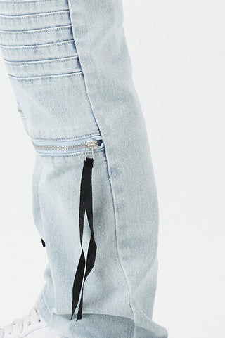Jeans Cargo Corte Slim