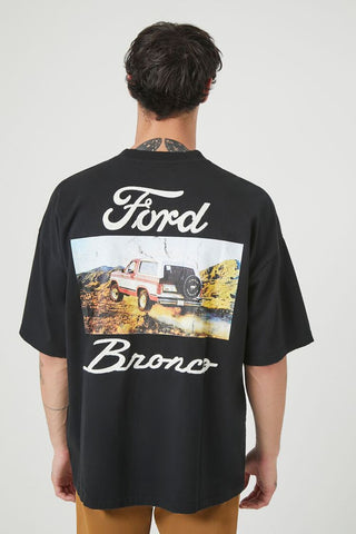 Camiseta con Efecto Lavado Ford Bronco x Forever 21