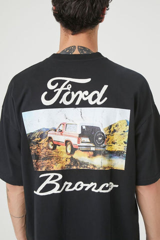 Camiseta con Efecto Lavado Ford Bronco x Forever 21