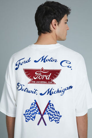 Camiseta con Gráfico Ford Mustang x Forever 21, Hombre