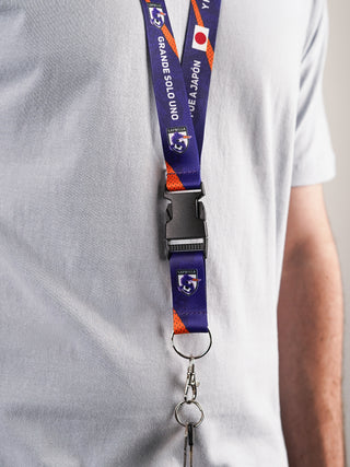 Lanyard Grande Solo Uno Morado.