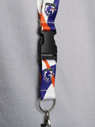 Lanyard Grande Solo Uno Blanco.