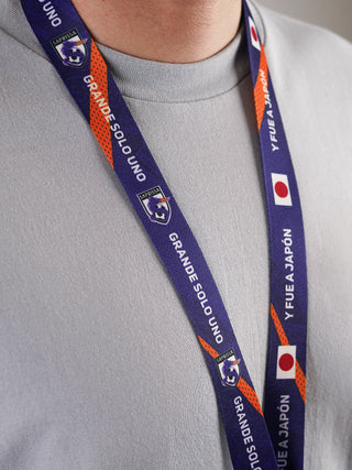 Lanyard Grande Solo Uno Morado.
