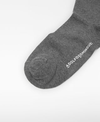 Medias Altas con Detalle Logo, Hombre