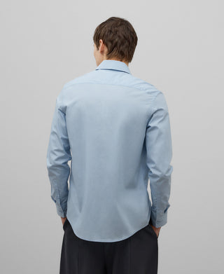 Camisa Slim Fit de Algodón