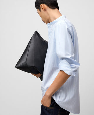 Camisa Manga Larga con Estampado Rayas