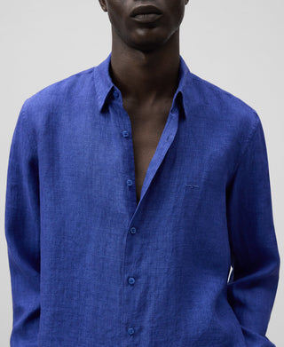 Camisa Manga Larga con Detalle Logo