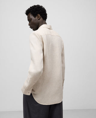 Camisa Manga Larga con Detalle Logo