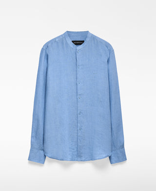 Camisa Manga Larga Cuello Mao de Lino