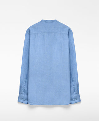 Camisa Manga Larga Cuello Mao de Lino