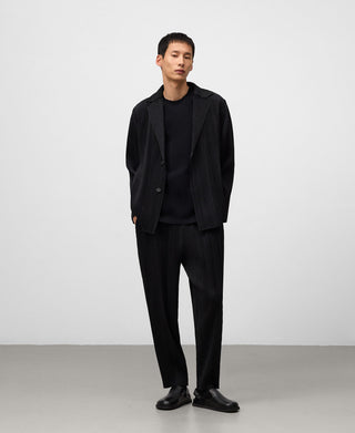 Blazer con Botones Delanteros de Crinkle