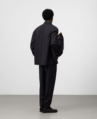 Camisa Manga Larga con Estampado Rayas