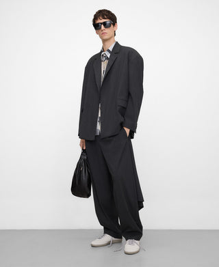 Camisa Oversize Manga Corta con Estampado