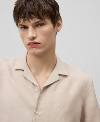 Camisa Manga Corta con Detalle Logo