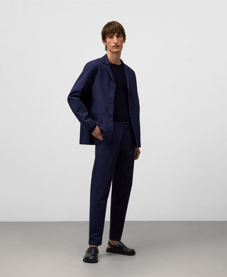 Chaqueta con Bolsillos Delanteros de Algodón