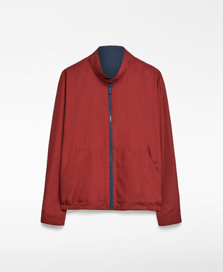 Chaqueta Reversible Cuello Alto