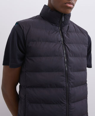 Chaleco Acolchado con Cuello Alto