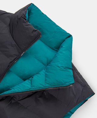 Chaleco Acolchado con Cuello Alto