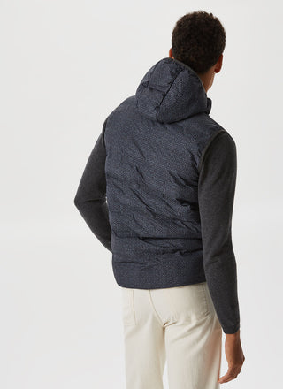 Chaleco Acolchado con Capucha