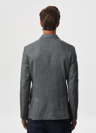 Blazer con Textura Jacquard