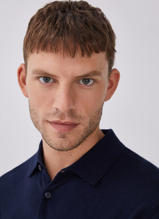 Polo Manga Larga con Detalle Botones