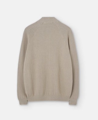 Chaqueta Bomber con Detalle Acanalados