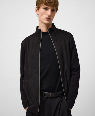 Chaqueta Cuello Alto de Antelina