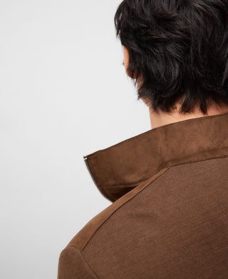 Chaqueta Cuello Alto de Antelina