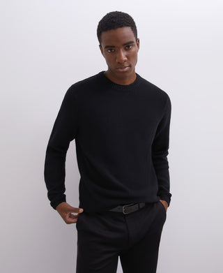 Sudadera Ajustada Cuello Redondo