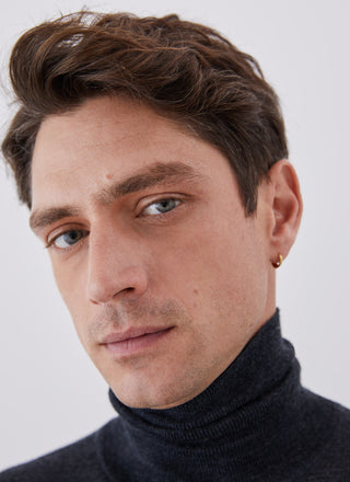 Sudadera Ajustada con Cuello Alto