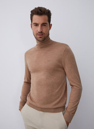 Sudadera Ajustada con Cuello Alto