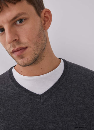 Sudadera con Cuello en V