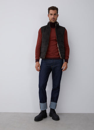 Sudadera Cuello V con Logo